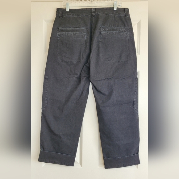 ME+EM Charcoal Straight Leg Pants - Picture 2 of 10